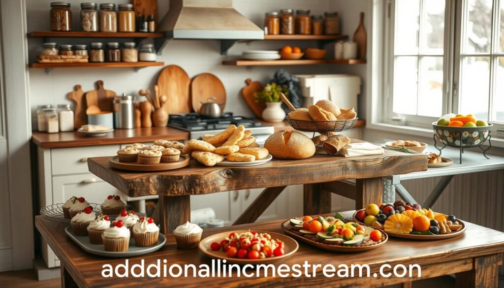 Home-based catering and bakery setups