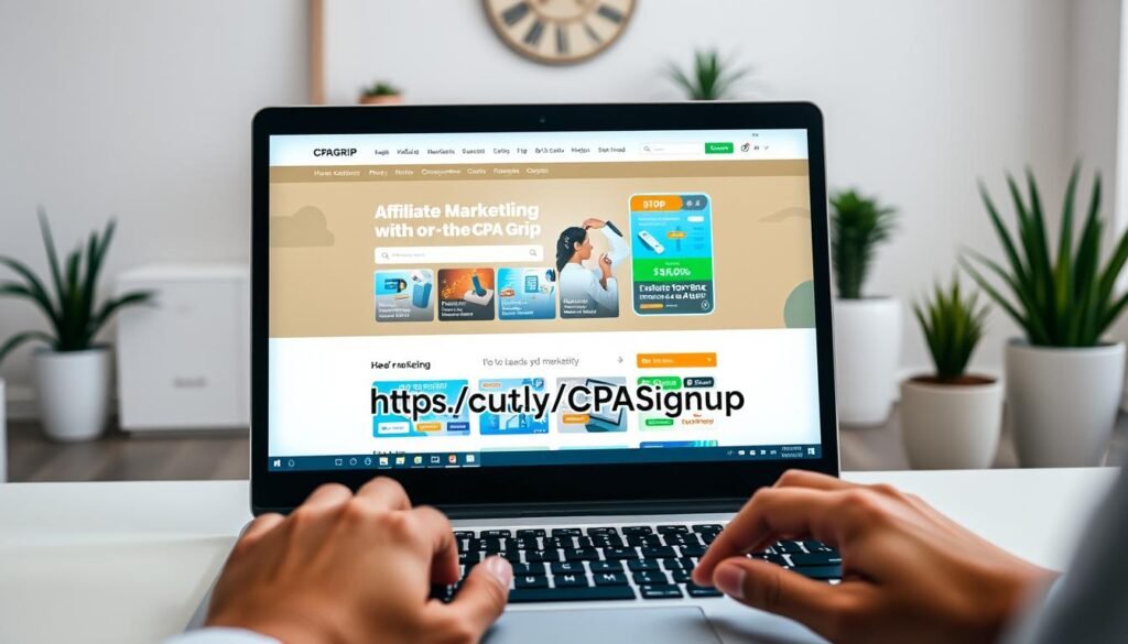 affiliate marketing with CPA Grip